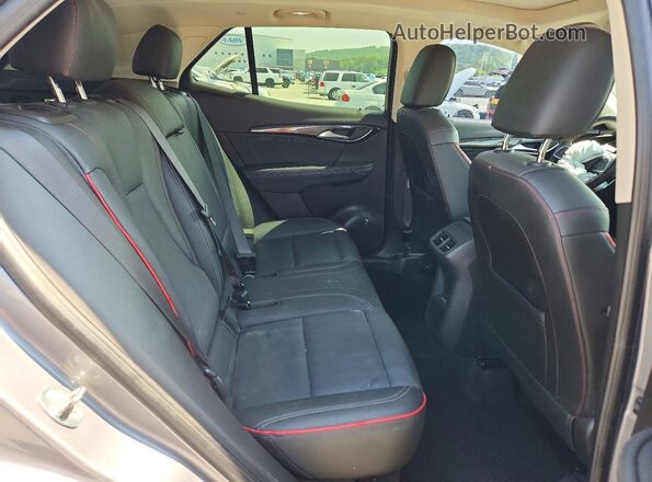 LRBFZNR40ND069952 2022 BUICK ENVISION Gray უკანა სავარძლების ხედი