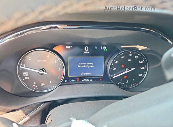 LRBFZNR40PD016980 2023 BUICK ENVISION Белый Вид щитка приборов