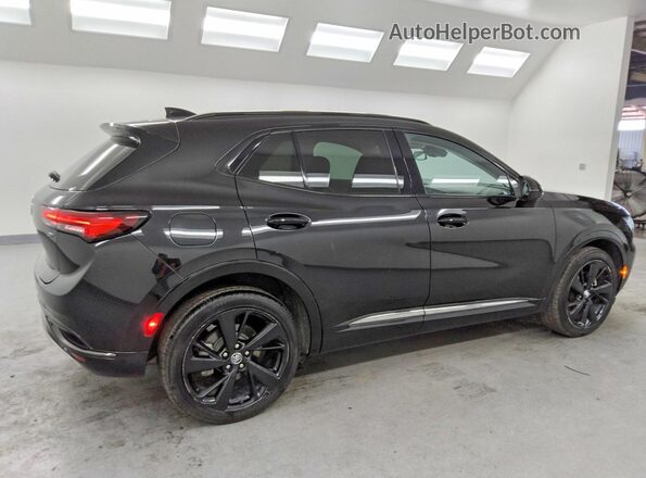 LRBFZNR41PD066125 2023 BUICK ENVISION Черный Задняя правая четверть