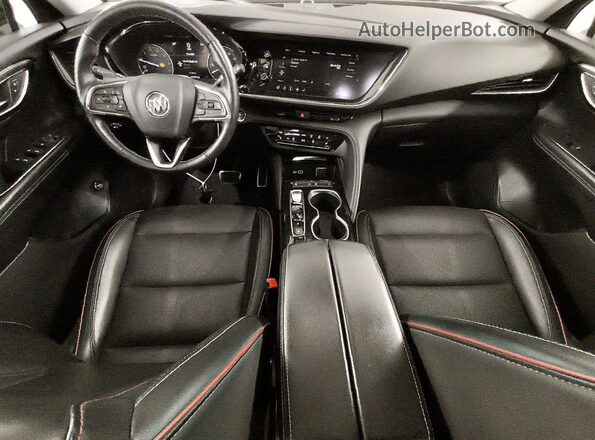 LRBFZNR41PD066125 2023 BUICK ENVISION Черный Вид панели приборов