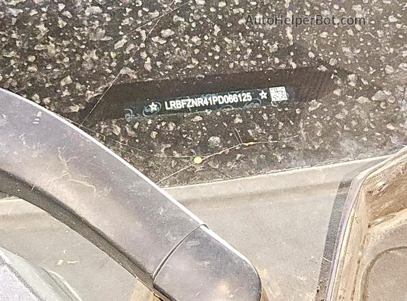 LRBFZNR41PD066125 2023 BUICK ENVISION Черный Вид наклейки с VIN-кодом