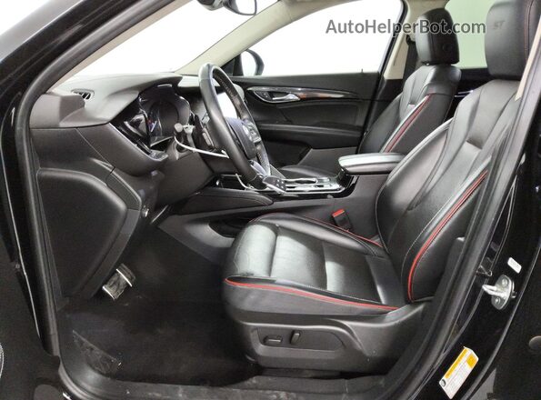 LRBFZNR41PD066125 2023 BUICK ENVISION Черный Вид салона спереди