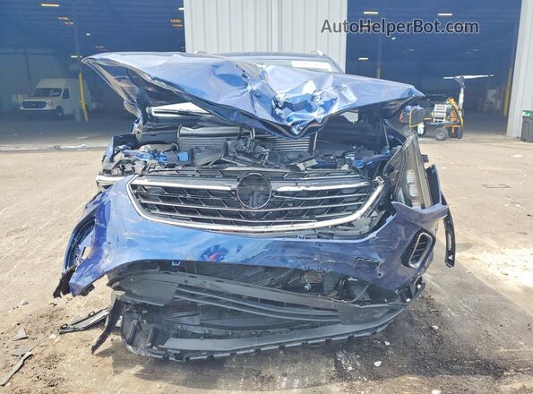 LRBFZNR44ND066553 2022 BUICK ENVISION Blue Vista frontal