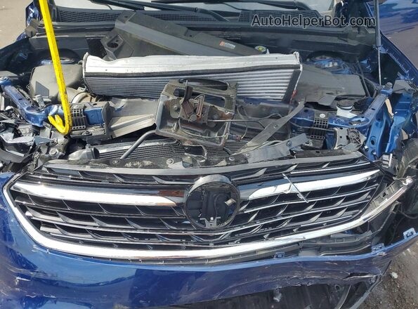 LRBFZNR44ND066553 2022 BUICK ENVISION Blue Vista interior trasera