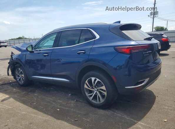 LRBFZNR44ND066553 2022 BUICK ENVISION Blue Trasero izquierdo