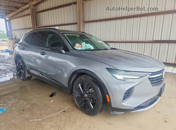 LRBFZNR44PD054177 2023 BUICK ENVISION Gray Передня права чверть