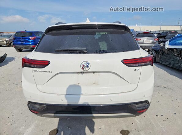 LRBFZNR45MD111868 2021 BUICK ENVISION White უკანა ხედი