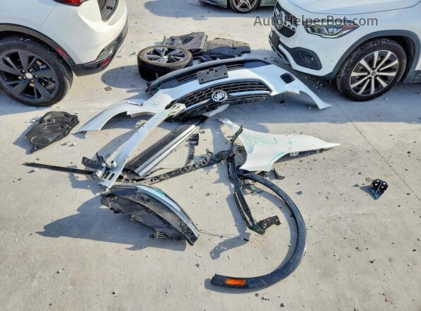 LRBFZNR45MD111868 2021 BUICK ENVISION White ძრავის განყოფილების ხედი