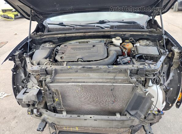 LRBFZNR45MD165008 2021 BUICK ENVISION Black ძრავის განყოფილების ხედი