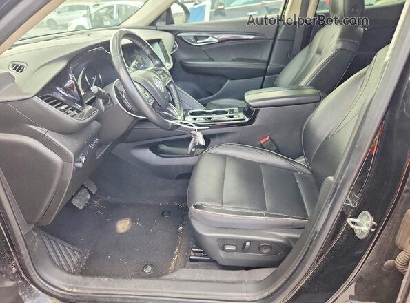 LRBFZNR45MD165008 2021 BUICK ENVISION Black წინა სალონის ხედი