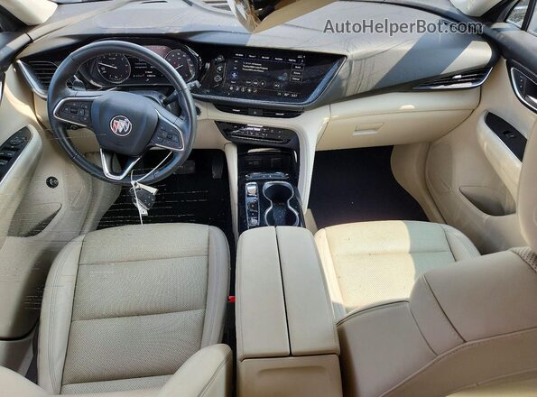 LRBFZNR46PD018894 2023 BUICK ENVISION White წინა პანელის ხედი