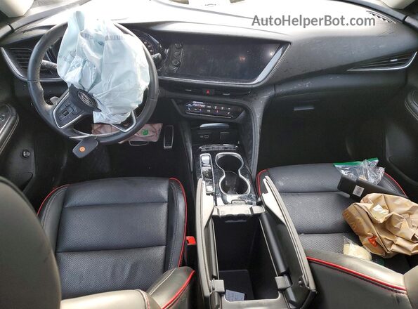 LRBFZNR47PD075010 2023 BUICK ENVISION Silver Առջևի վահանակի տեսք