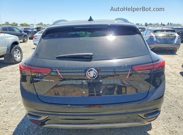 LRBFZNR48MD046949 2021 BUICK ENVISION Black Rear view