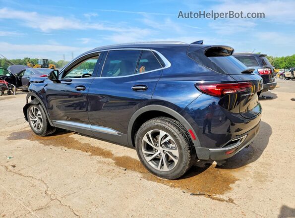LRBFZNR48MD072094 2021 BUICK ENVISION Blue Trasero izquierdo