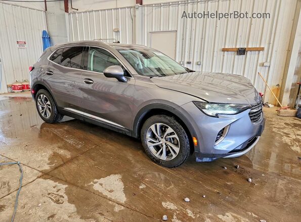 LRBFZNR48MD138126 2021 BUICK ENVISION Silver Przód prawy