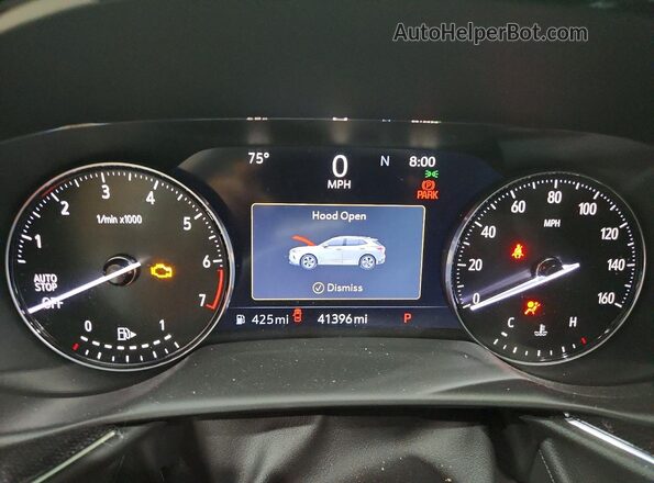 LRBFZNR49PD023877 2023 BUICK ENVISION White Вид щитка приладів