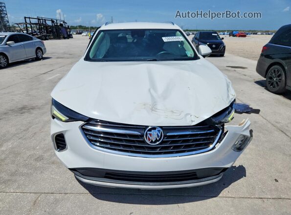 LRBFZNR4XND021844 2022 BUICK ENVISION Белый Вид спереди