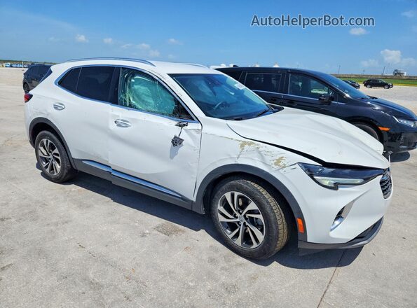 LRBFZNR4XND021844 2022 BUICK ENVISION Белый Передняя правая четверть