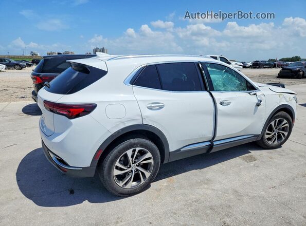 LRBFZNR4XND021844 2022 BUICK ENVISION Белый Задняя правая четверть