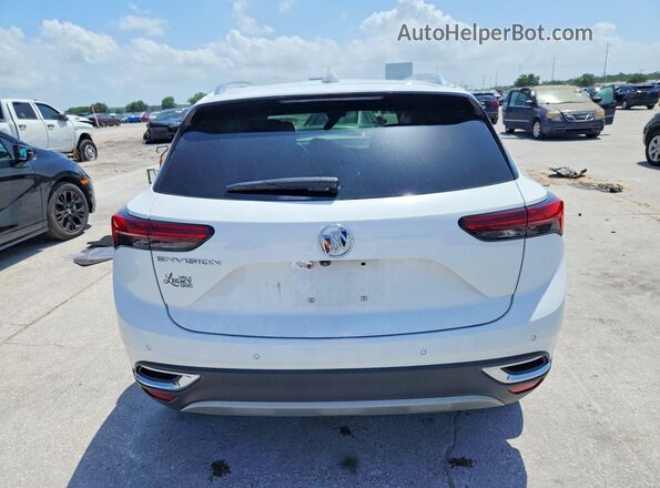 LRBFZNR4XND021844 2022 BUICK ENVISION Белый Вид сзади