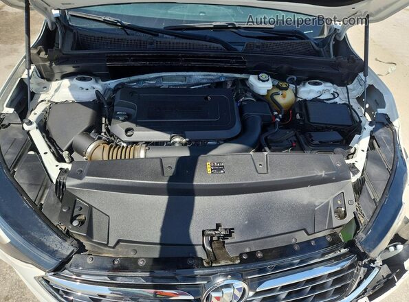 LRBFZNR4XND021844 2022 BUICK ENVISION Белый Вид задней части салона