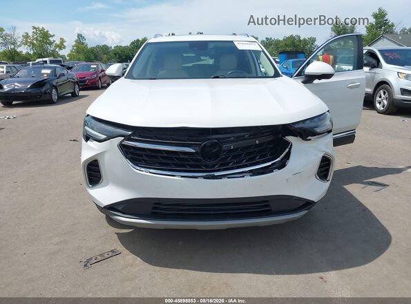 LRBFZNR4XND068338 2022 BUICK ENVISION White წინა ხედი