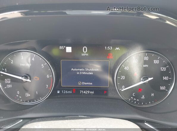 LRBFZNR4XND068338 2022 BUICK ENVISION White უკანა სავარძლების ხედი