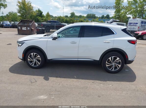 LRBFZNR4XND068338 2022 BUICK ENVISION White სალონის 360-გრადუსიანი ხედი