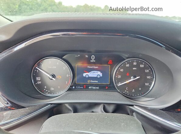 LRBFZNR4XPD024388 2023 BUICK ENVISION White Instrument cluster view