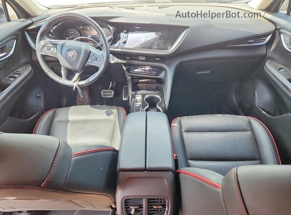 LRBFZNR4XPD024388 2023 BUICK ENVISION White Dashboard view