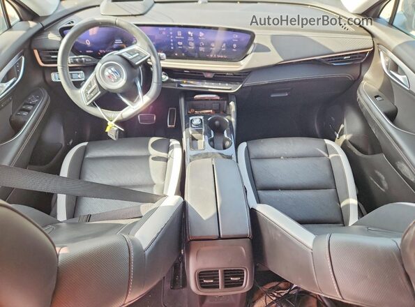 LRBFZPE42RD059611 2024 BUICK ENVISION Gray Dashboard view