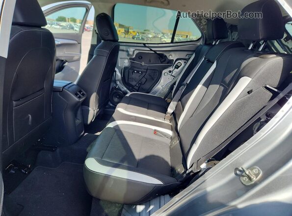 LRBFZPE42RD059611 2024 BUICK ENVISION Gray Rear interior view