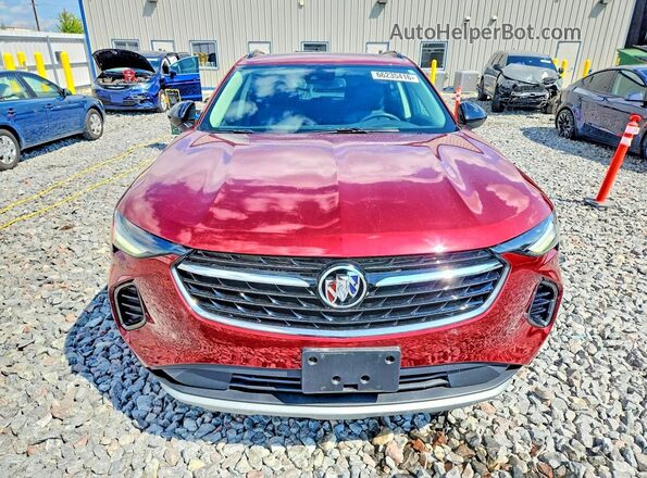 LRBFZPR41ND015796 2022 BUICK ENVISION Maroon Դիմացի տեսք