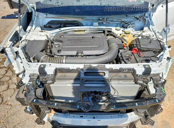 LRBFZPR44PD222234 2023 BUICK ENVISION White Vista del compartimento del motor