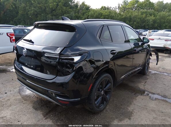 LRBFZPR46PD041863 2023 BUICK ENVISION Black Tył prawy