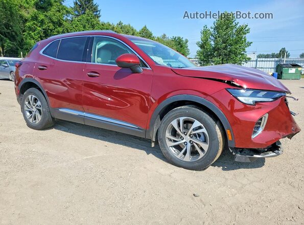 LRBFZPR47MD047747 2021 BUICK ENVISION Burgundy Przód prawy