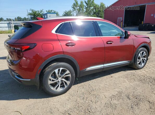 LRBFZPR47MD047747 2021 BUICK ENVISION Burgundy Tył prawy