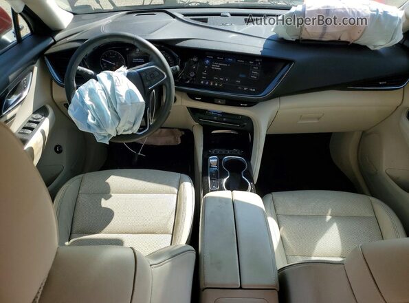 LRBFZPR47MD047747 2021 BUICK ENVISION Burgundy Widok deski rozdzielczej