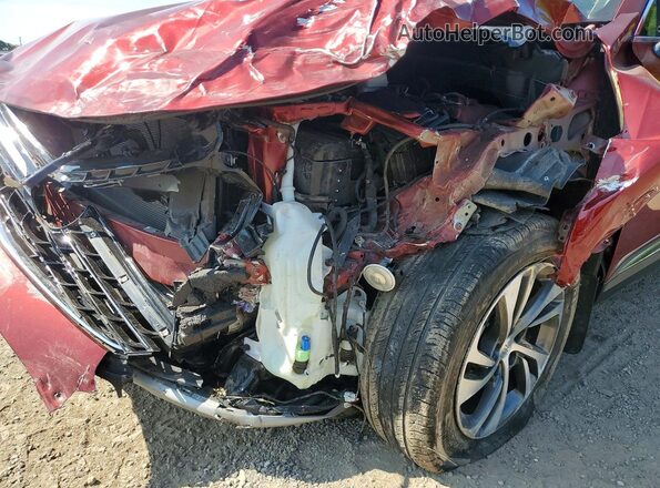 LRBFZPR47MD047747 2021 BUICK ENVISION Burgundy Widok naklejki z numerem VIN