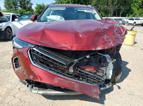 LRBFZPR47MD047747 2021 BUICK ENVISION Burgundy Widok z przodu