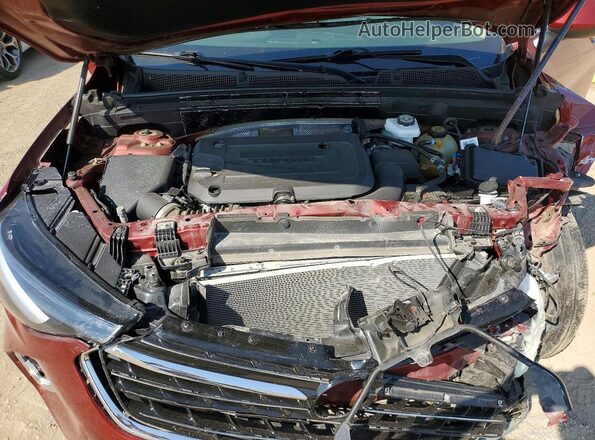 LRBFZPR47MD047747 2021 BUICK ENVISION Burgundy Widok komory silnika