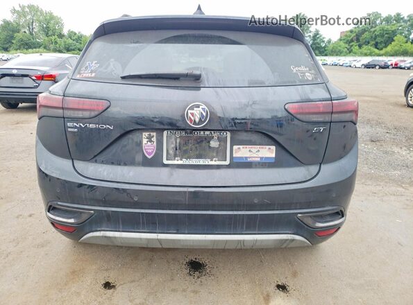 LRBFZPR48MD062919 2021 BUICK ENVISION Black უკანა ხედი