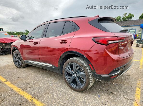 LRBFZPR48PD040665 2023 BUICK ENVISION Burgundy Հետևի ձախ