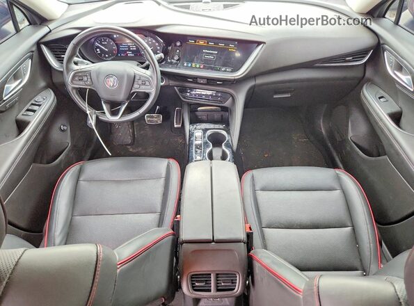 LRBFZPR48PD040665 2023 BUICK ENVISION Burgundy Առջևի վահանակի տեսք