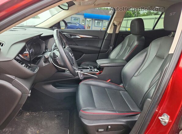 LRBFZPR48PD040665 2023 BUICK ENVISION Burgundy Սալոնի դիմացի տեսք