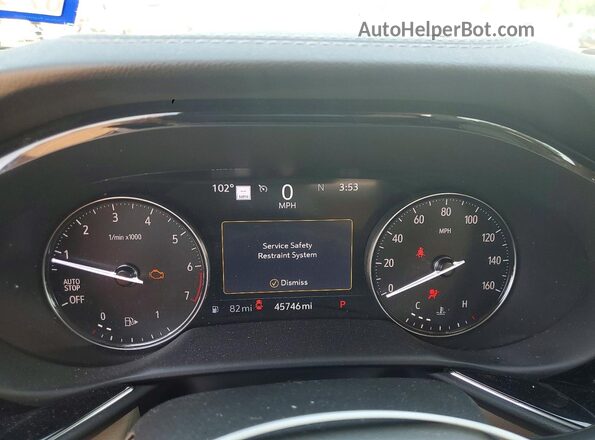 LRBFZRR42ND052996 2022 BUICK ENVISION Gray Вид щитка приладів