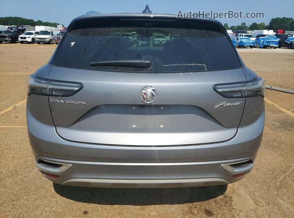 LRBFZRR42ND052996 2022 BUICK ENVISION Gray Вид ззаду