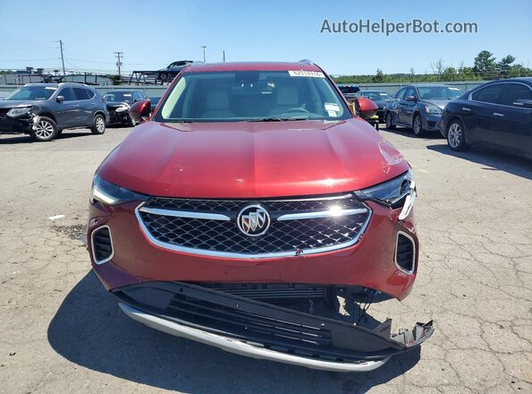 LRBFZRR47ND081541 2022 BUICK ENVISION Maroon წინა ხედი