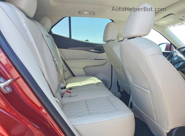 LRBFZRR47ND081541 2022 BUICK ENVISION Maroon უკანა სალონის ხედი