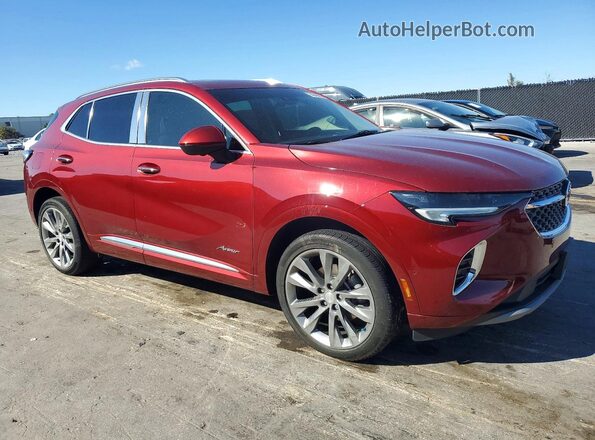 LRBFZRR48MD178679 2021 BUICK ENVISION Red Delantero derecho